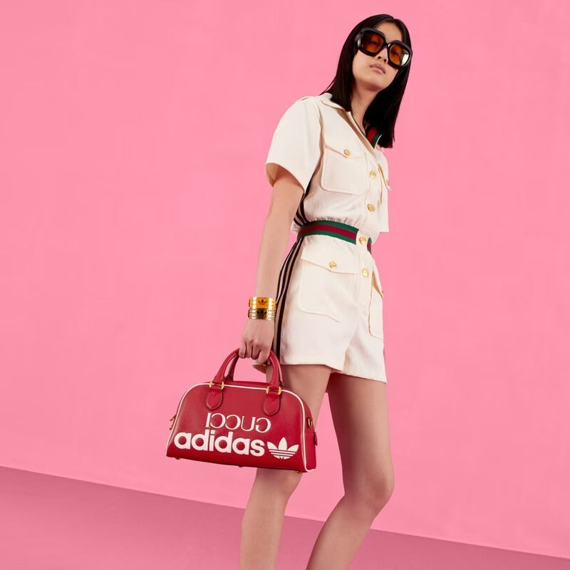●送料込●GUCCI●adidas x Gucci ミニ ダッフルバッグ