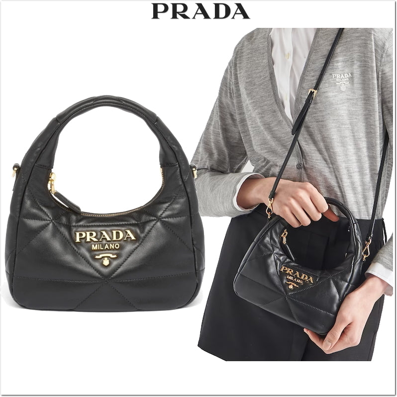 PRADA?ナッパレザーキルティング mini bag