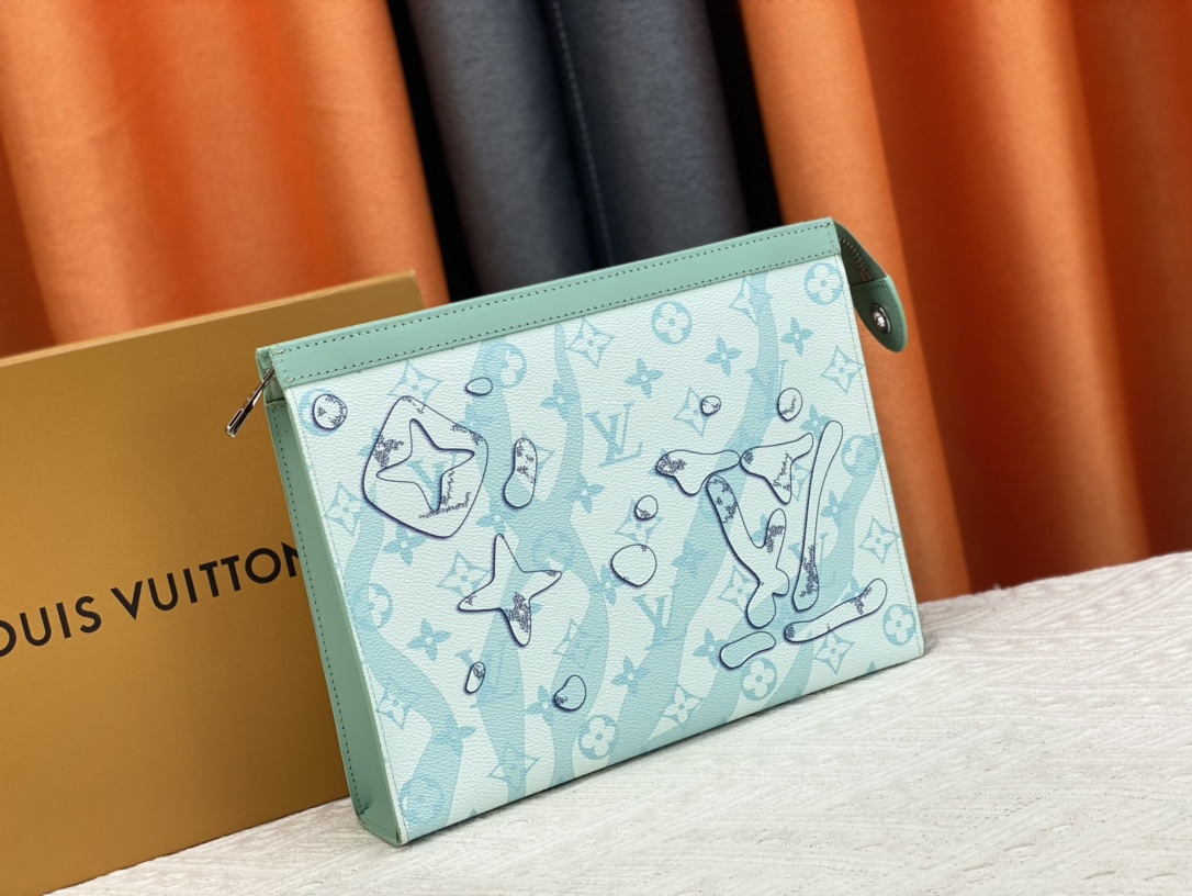 LV Louis Vuittonハンドバッグブリーフケース 56 zm 95527
