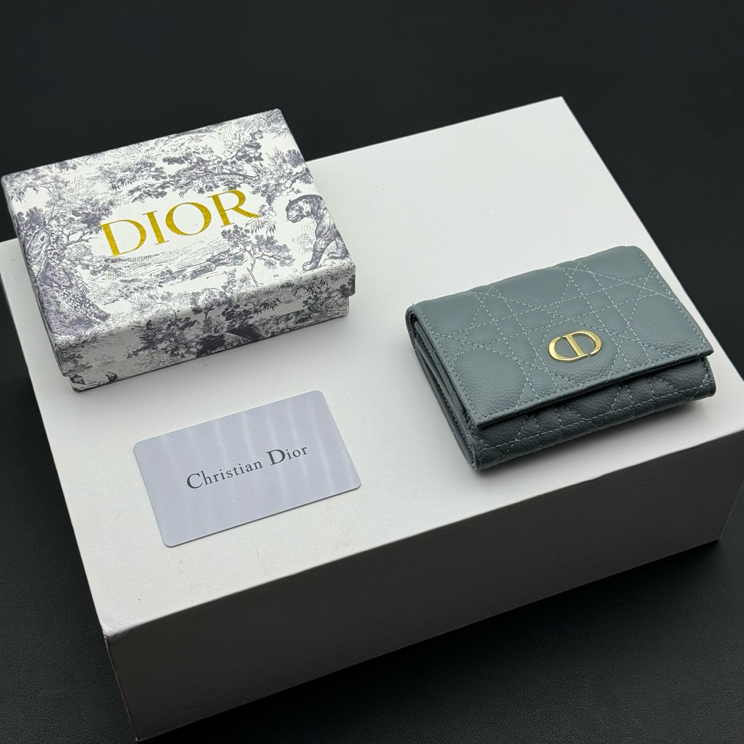 Dior 羊の皮の財布 5 zm 94920
