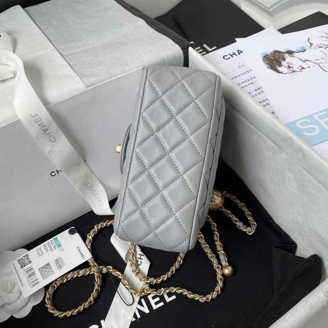 Chanel CF square with golden ball 1786