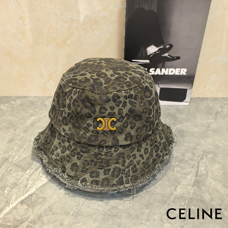 CELINEカウボーイ柄漁師帽10 SS94317
