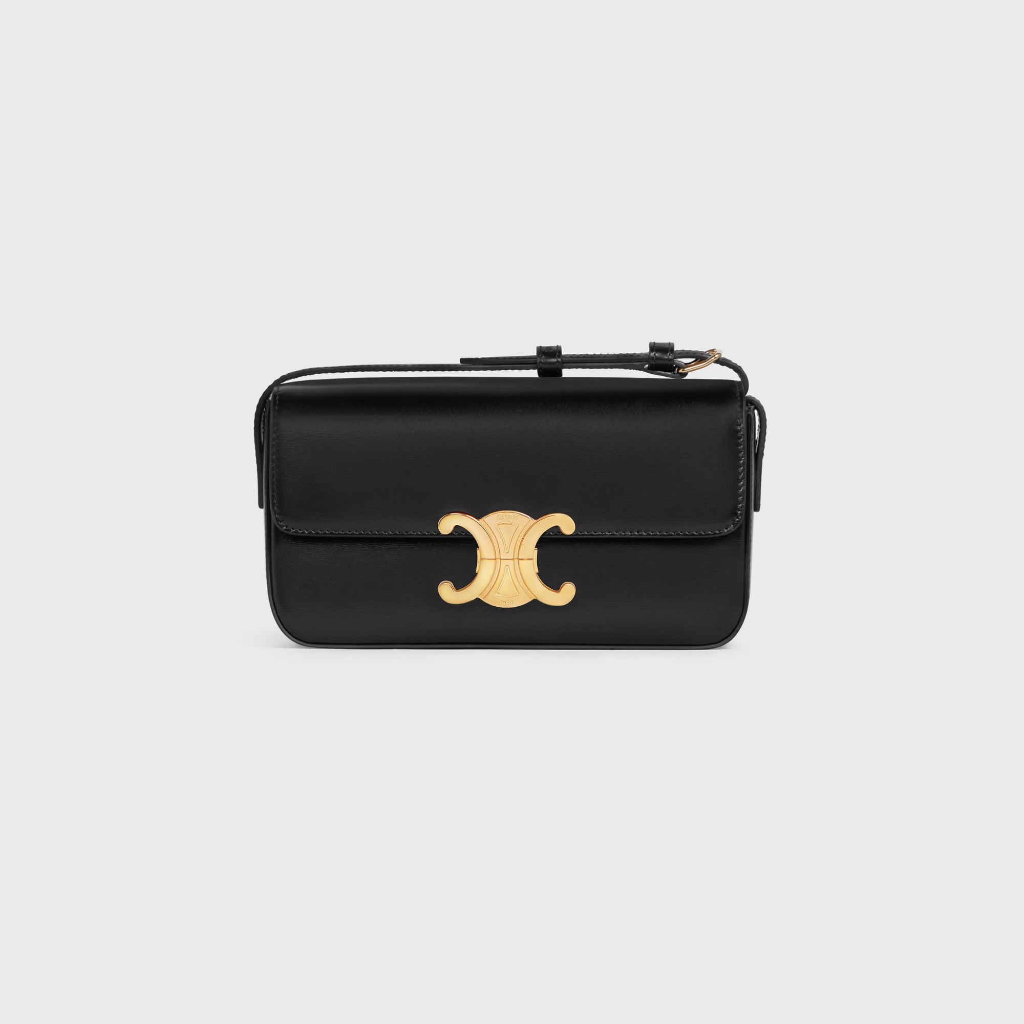 新作 CELINE? トリオンフ ショルダーバッグ カーフスキン