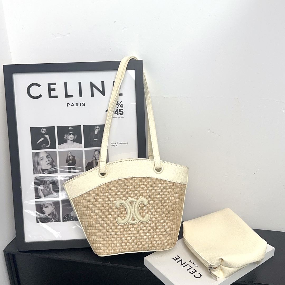 CELINEファッション織りバッグ 06 al 94562