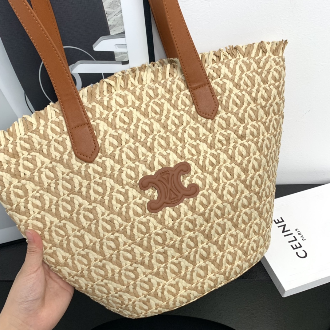 CELINEファッション織りバッグ 01 al 94562