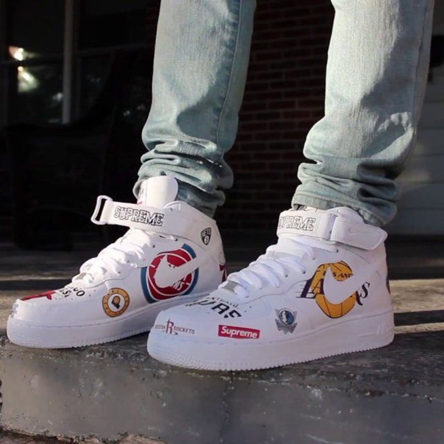 ナイキ エア フォース ワン AF1 ロー シュプリーム NBA