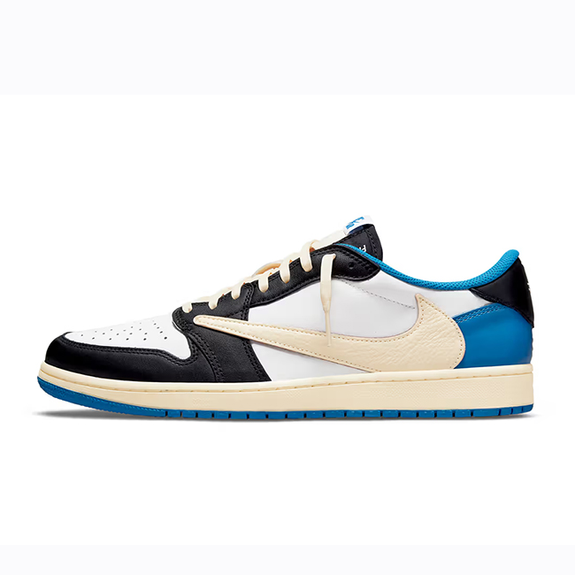 トラビススコットxナイキエアジョーダン1 ローカット「ミリタリーブルー」Travis Scott x Nike Air Jordan 1 Low 
