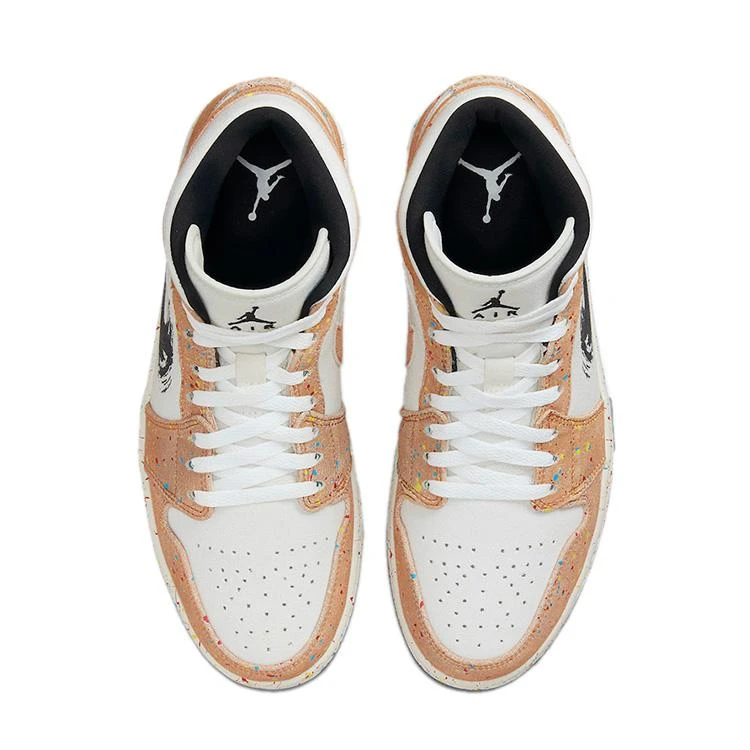 NIKE ナイキ AIR JORDAN 1 MID SE 'BRUSHSTROKE PAINT SPLATTER' エア ジョーダン ワン ミッド スペシャルエディション 