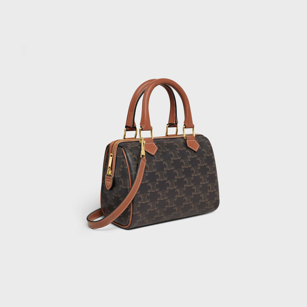 すぐ届く◆大人気【CELINE】スモールボストン　トリオンフ