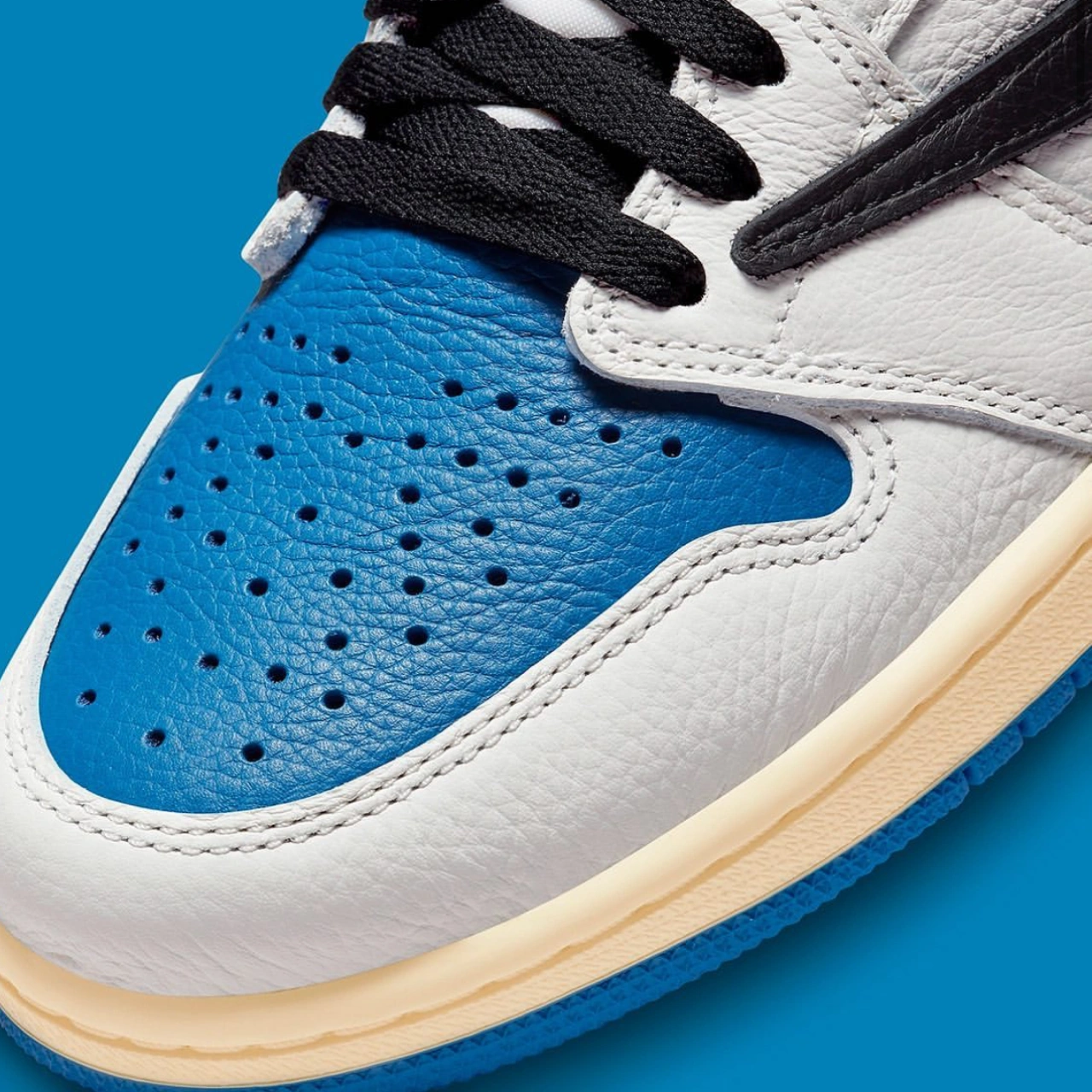 2021フラグメントxトラビススコットxナイキエアジョーダン1ハイOGSP「ミリタリーブルー」TRAVIS SCOTT × FRAGMENT × NIKE AIR JORDAN 1 HIGH 