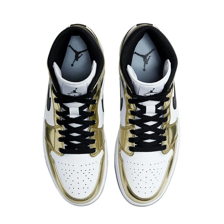 NIKE ナイキ AIR JORDAN 1 MID SE 'METALLIC GOLD' エア ジョーダン ワン ミッド スペシャルエディション 