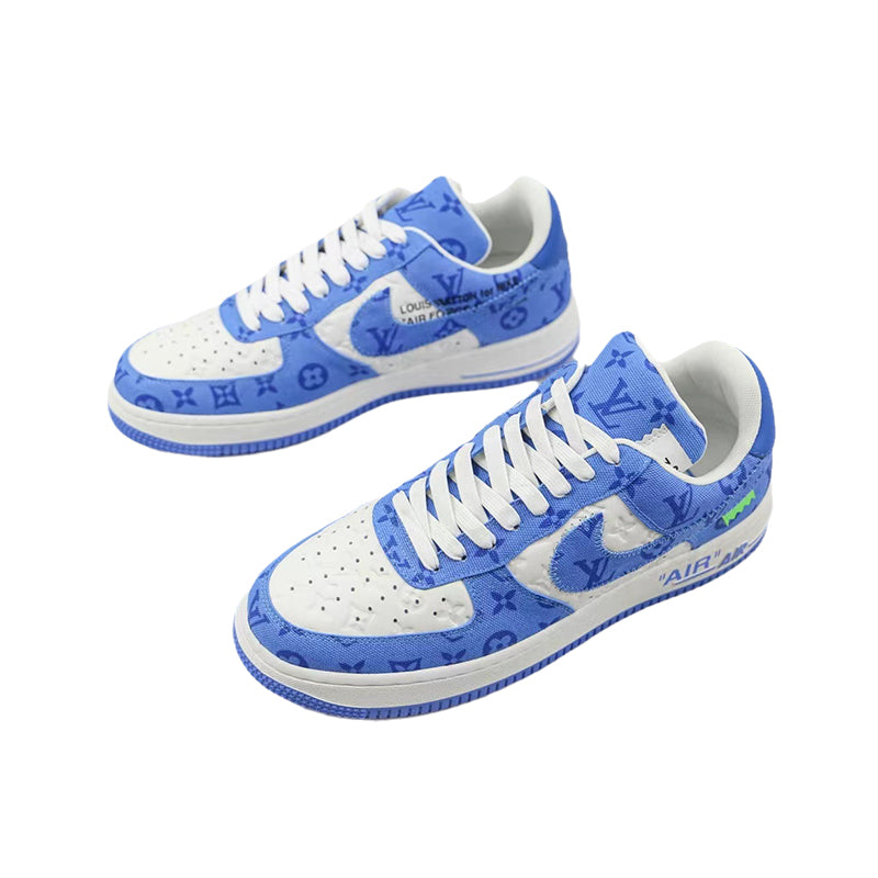 【NIKE X LOUIS VUITTON】ナイキ x ルイスヴィトン エア フォース 1 ユニバーシティ ブルー