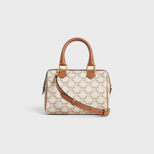 すぐ届く◆大人気【CELINE】スモールボストン　トリオンフ