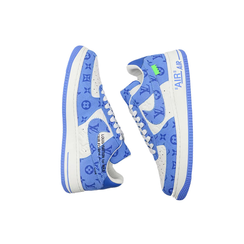 【NIKE X LOUIS VUITTON】ナイキ x ルイスヴィトン エア フォース 1 ユニバーシティ ブルー