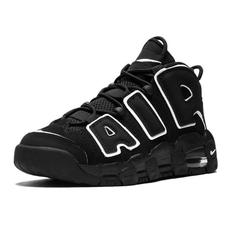 NIKE ナイキ AIR MORE UPTEMPO GS 'BLACK' エア モア アップテンポ キッズサイズモデル 