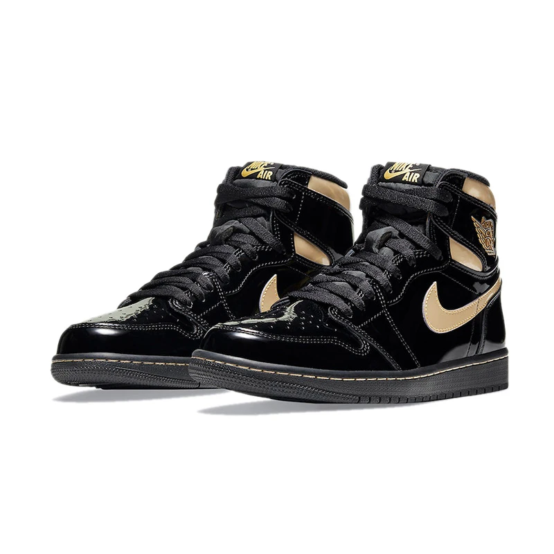 NIKE ナイキ AIR JORDAN 1 RETRO HIGH OG 'BLACK METALLIC GOLD' エア ジョーダン ワン レトロ ハイ オージー 