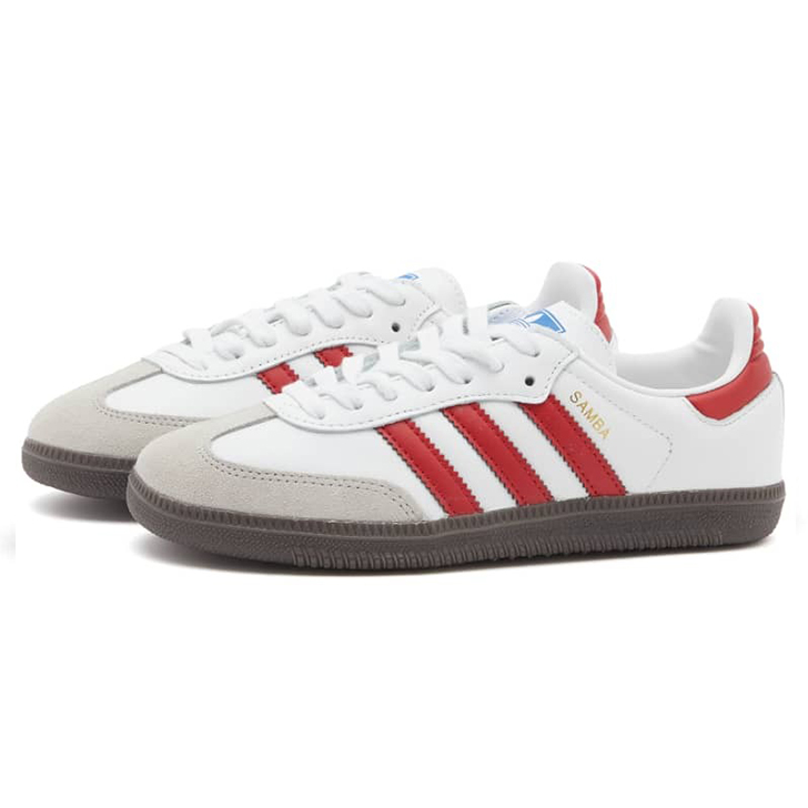 [Copy]Adidas Originals Samba OG - White Red
