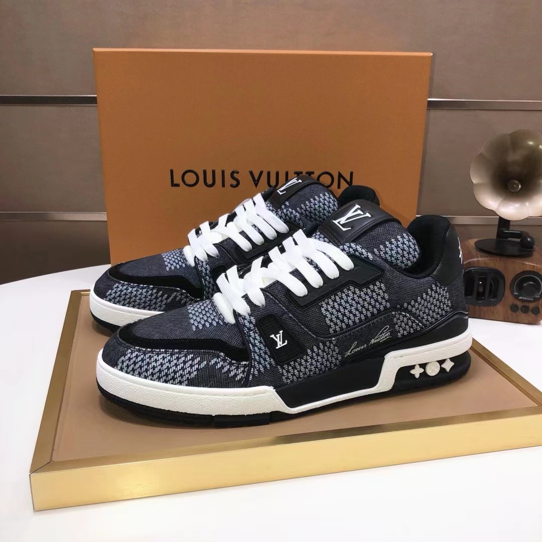 Louis Vuitton モノグラム靴、最高品質、日売100足
