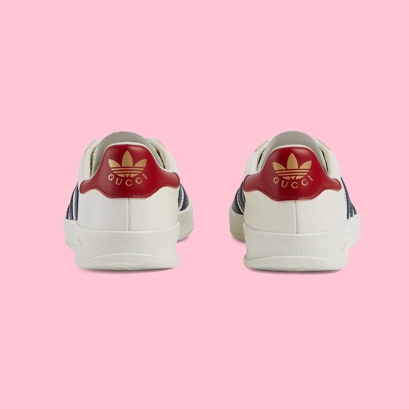 【GUCCI】× ADIDASコラボ Gazelle スニーカー(白)