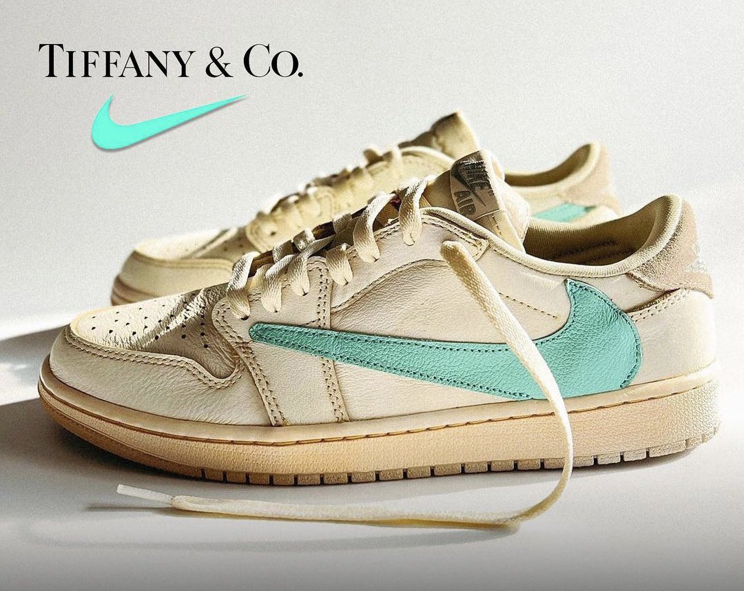 Travis Scott（トラヴィス?スコット）x Air Jordan 1 Low を“Tiffany & Co.