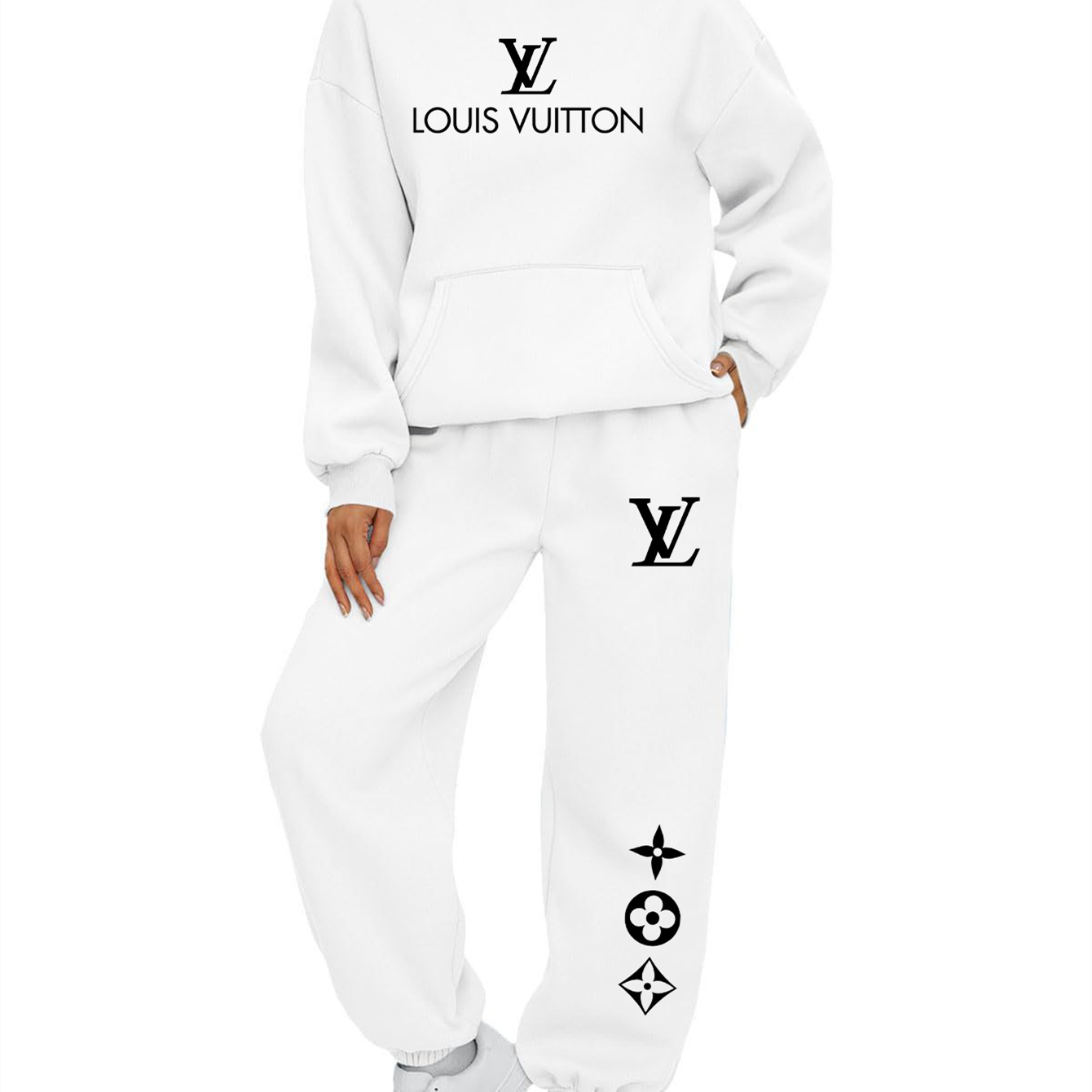 【 Louis Vuitton】おしゃれ階段デザインおしゃれ衛衣スーツです