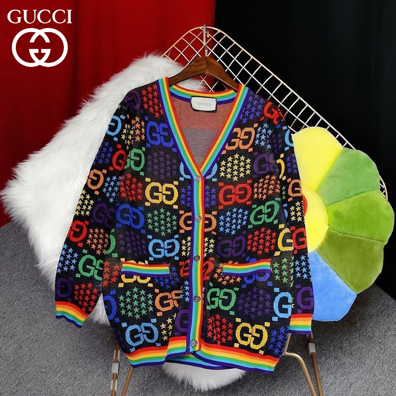 GUCCI秋冬の新作Vネックカーディガン02 SS95655