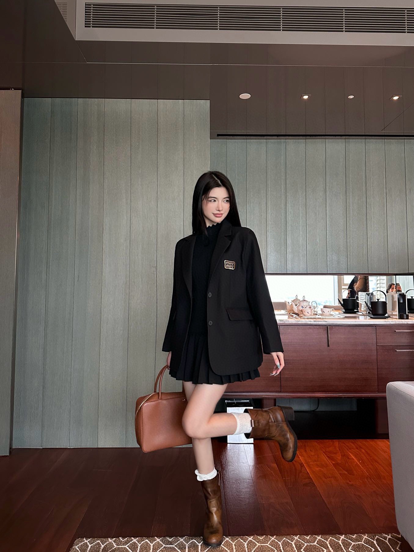 MIUMIU背広のコート SS96786