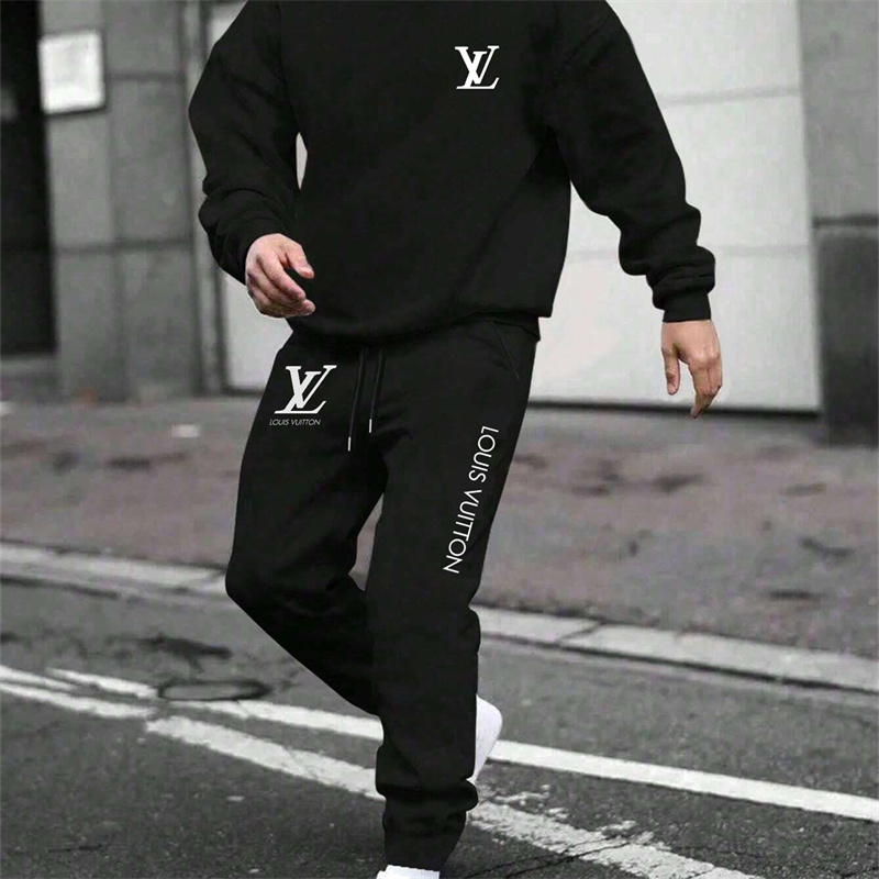 【 Louis Vuitton Malletier 】おしゃれなデザインのアヒルちゃんのパーカーセットです、経典のデザインの風格のファッションの衛衣