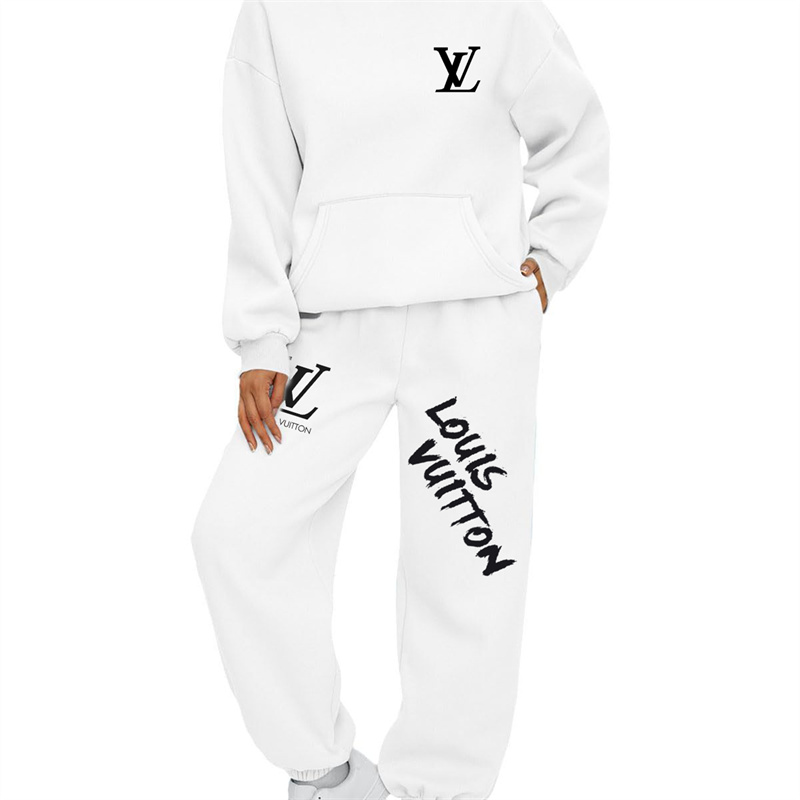 【 Louis Vuitton Malletier 】連名デザインのファッションスタイル箇性的な衛衣のセットです