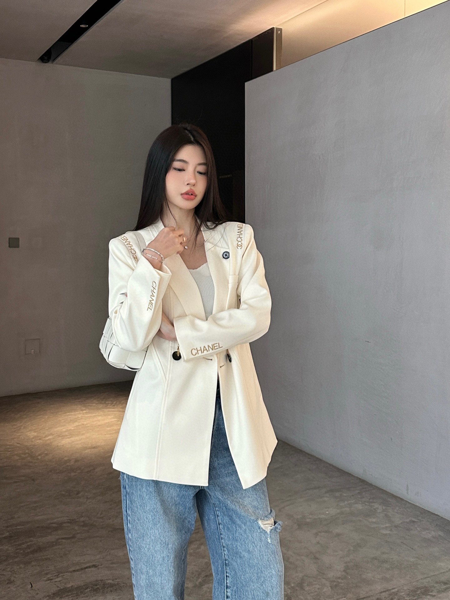 CHANEL背広のコート SS96787