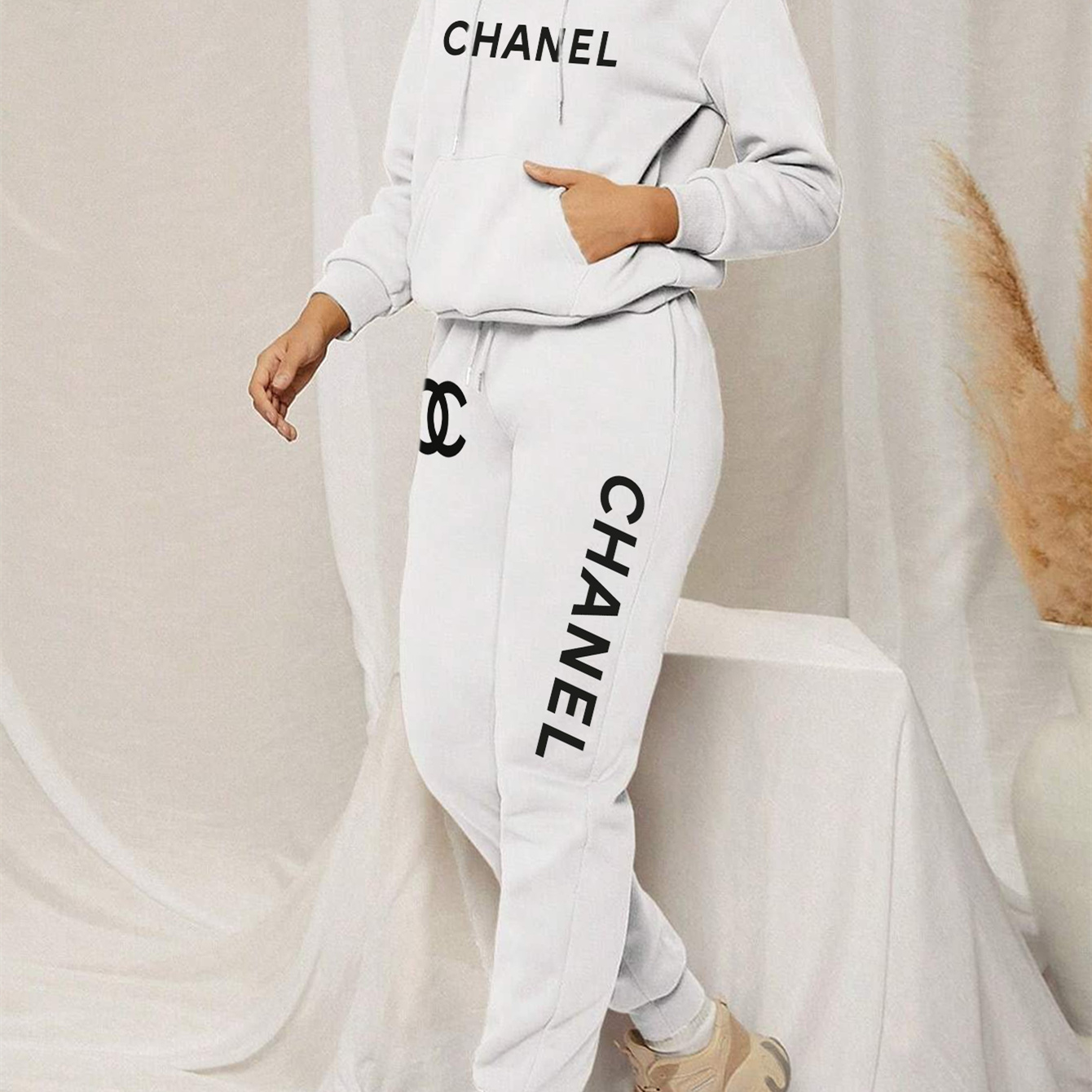 【 Chanel】彩霧デザインスタイルのファッションの衛衣のスーツです