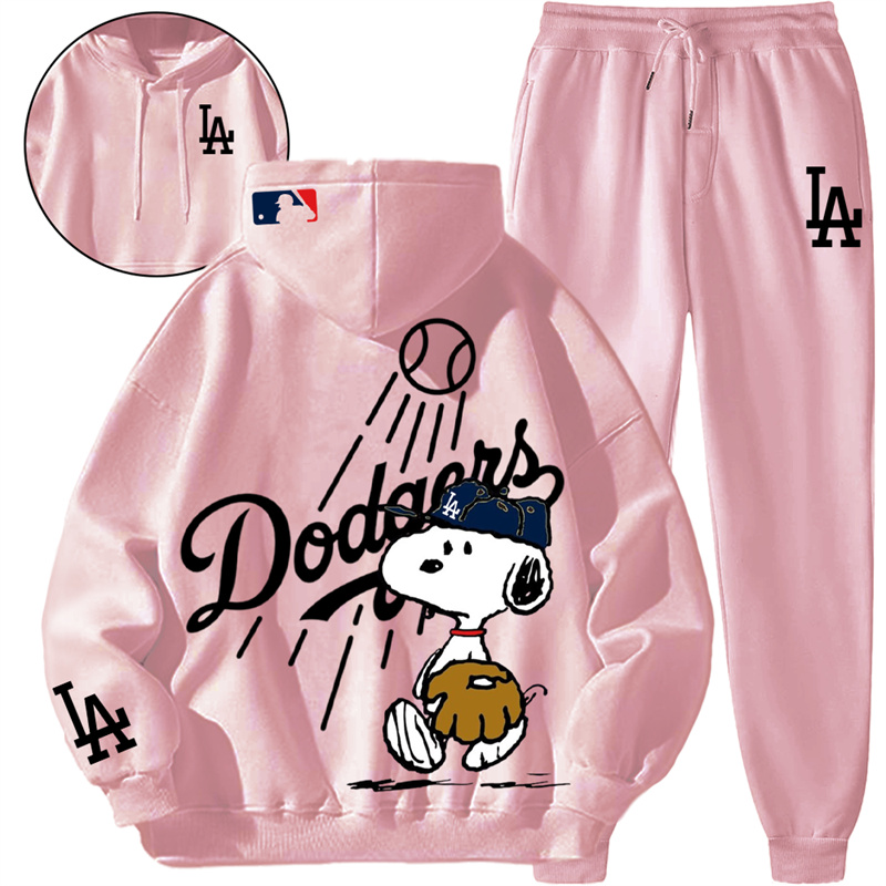 【Los Angeles Dodgers】スポーツ野球の子犬ですパーカーのスーツです