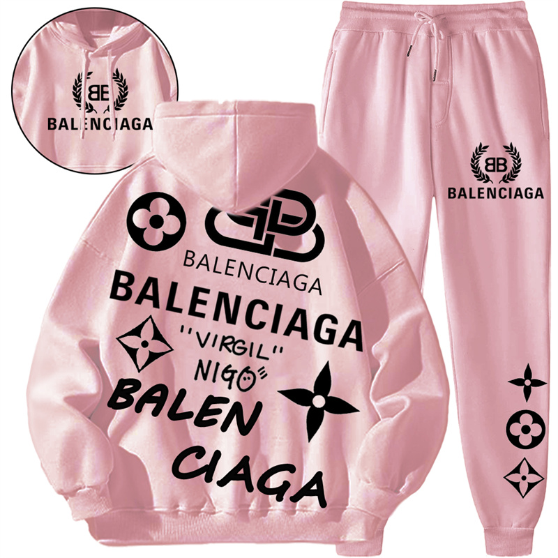 【 Balenciaga】【2本目は半額の4990円で販売します】箇性的なデザインのブランドの衛衣のスーツです