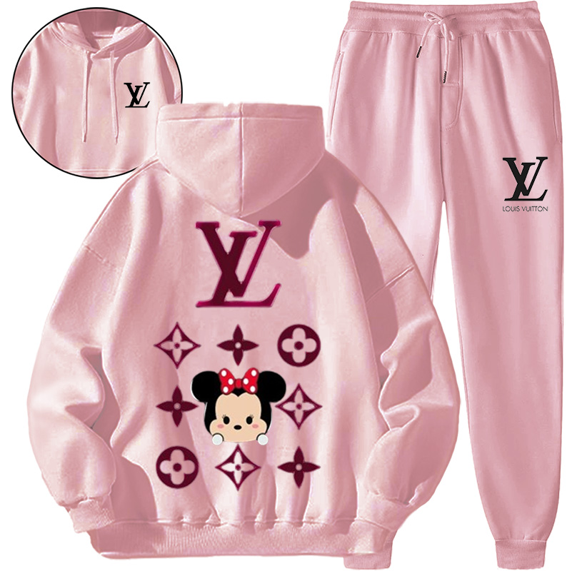 【 Louis Vuitton Malletier 】シンプルでスタイリッシュなデザインのパーカーセットです