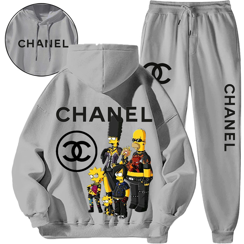 【 Chanel 海外ブランド直営店 】人気予言アニメ連名人気パーカーセットです