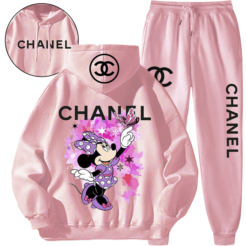 【 Chanel】彩霧デザインスタイルのファッションの衛衣のスーツです