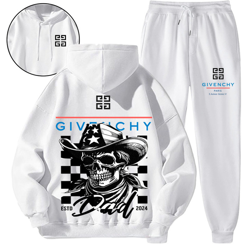 【 Givenchy 】ウエスタンデニムのストリートパーカーのスーツです