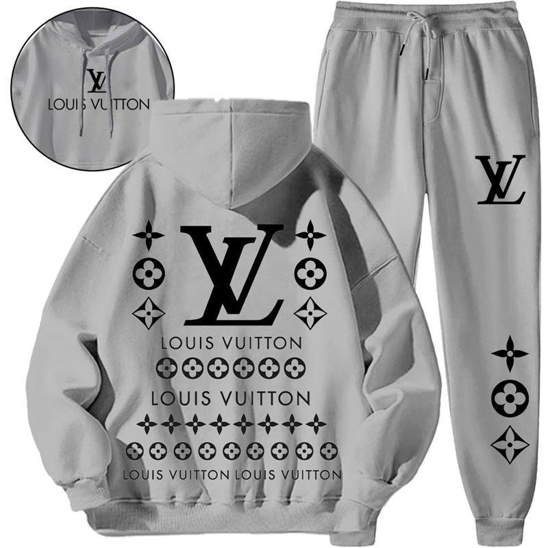 【 Louis Vuitton】おしゃれ階段デザインおしゃれ衛衣スーツです