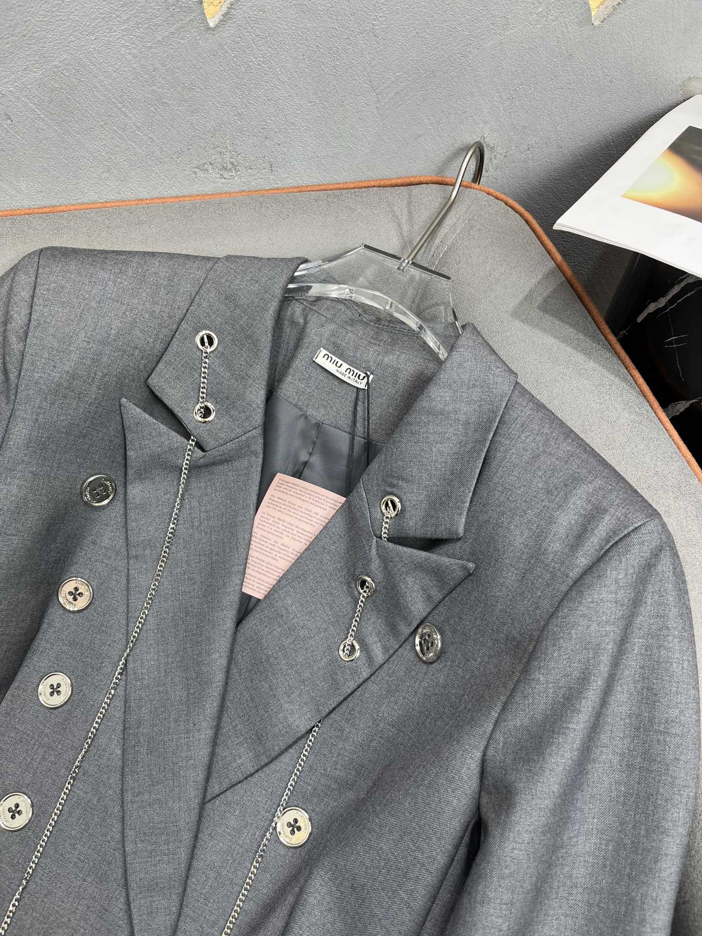 MIUMIU背広のコート SS96787