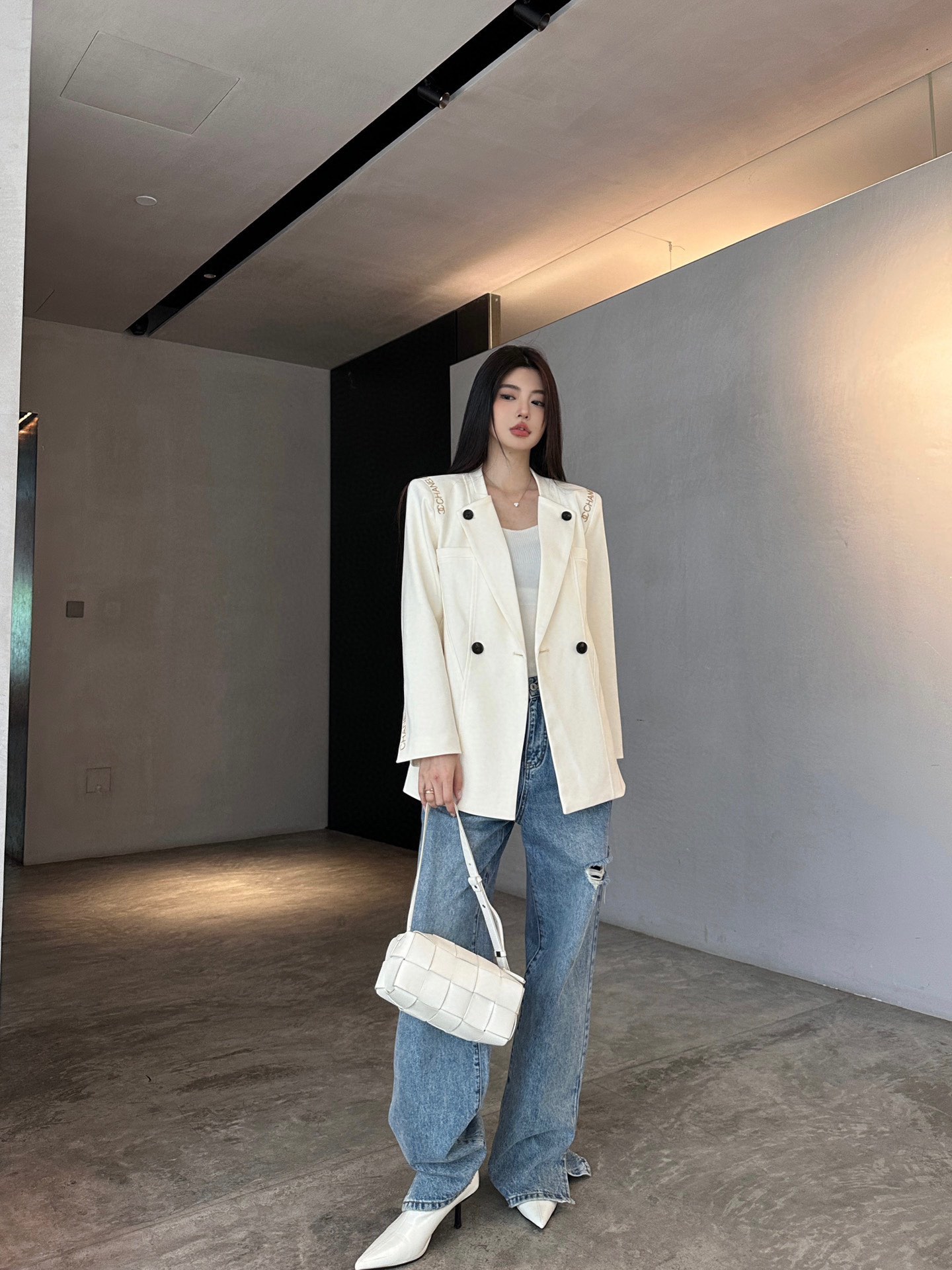 CHANEL背広のコート SS96787