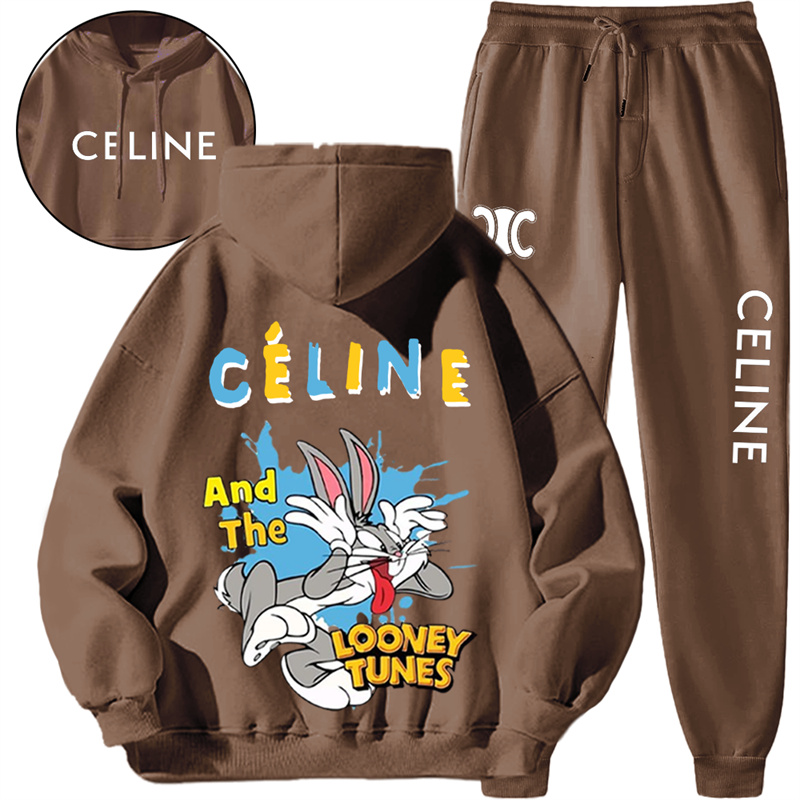 【 Celine 】やんちゃファッションうさぎ連名パーカーセットです