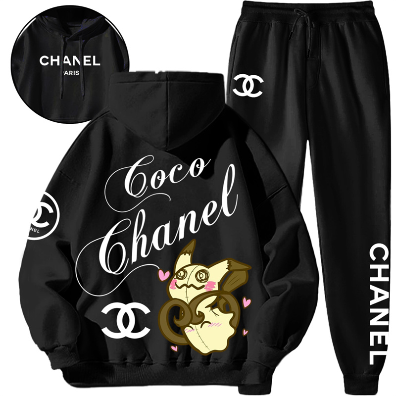 【 CHANEL 】かわいいポケモンが人気のおしゃれなデザインですパーカーのスーツです