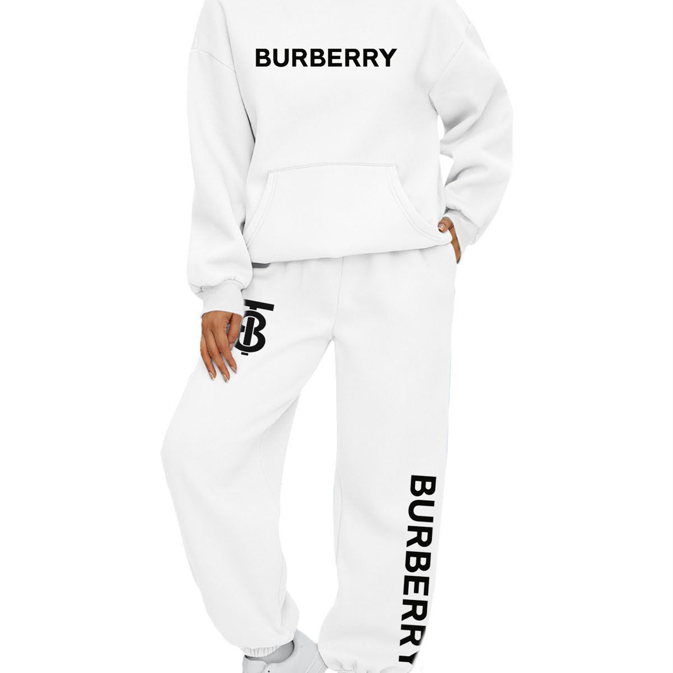 【 Burberry 】有名な油絵のファッションの衛衣のセットです