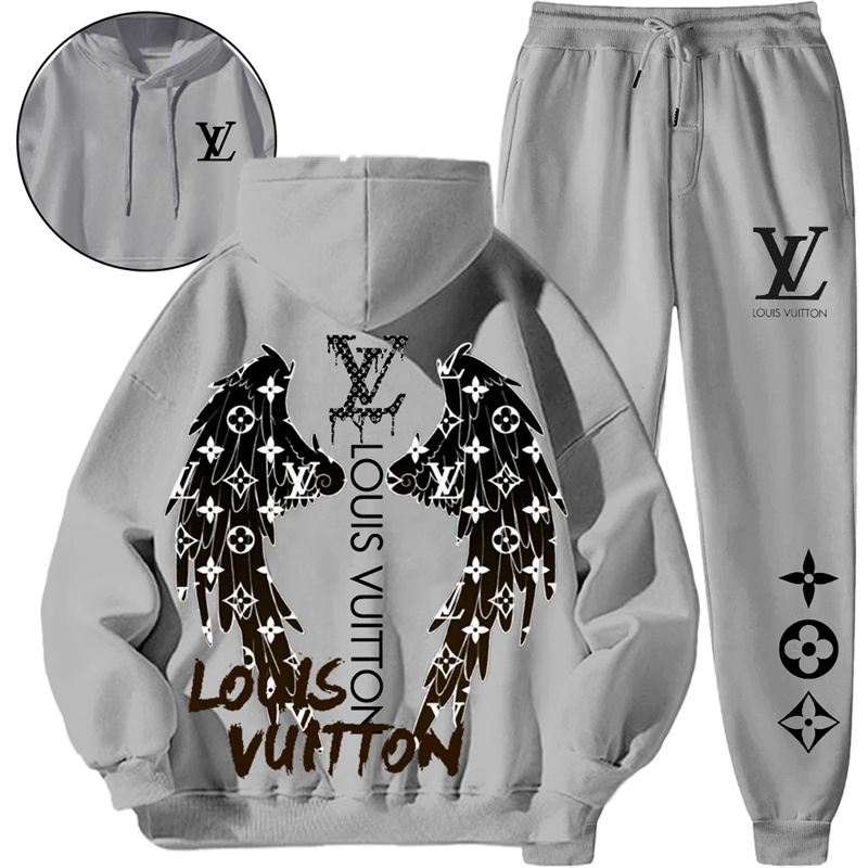 【 Louis Vuitton】天使の翼のファッションのパーカーのセットです