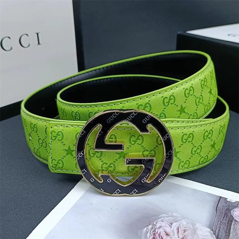 GUCCIメンズ本革ビジネスベルト19 SS93998