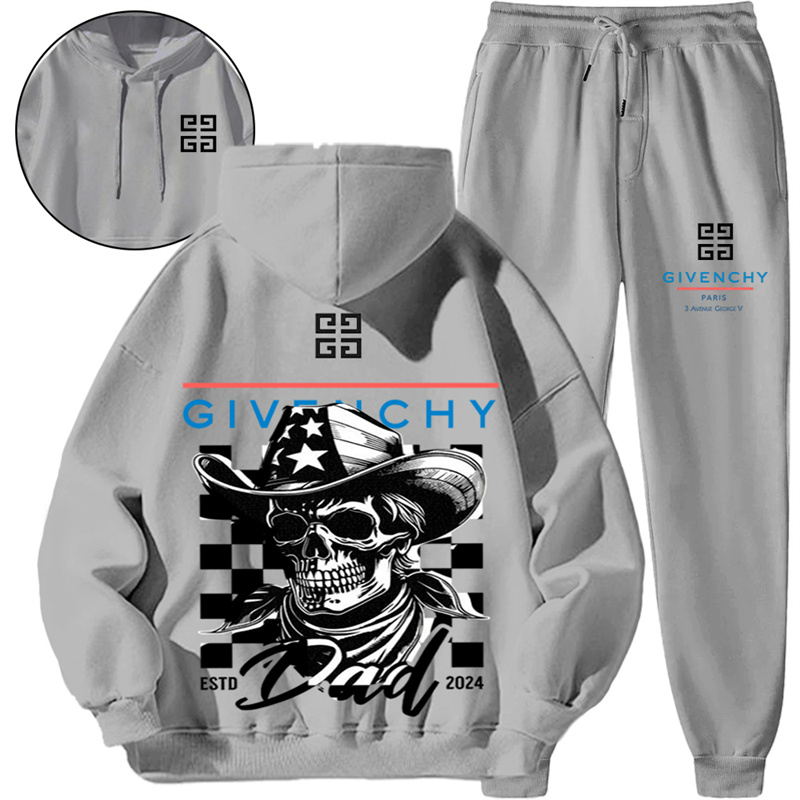 【 Givenchy 】ウエスタンデニムのストリートパーカーのスーツです