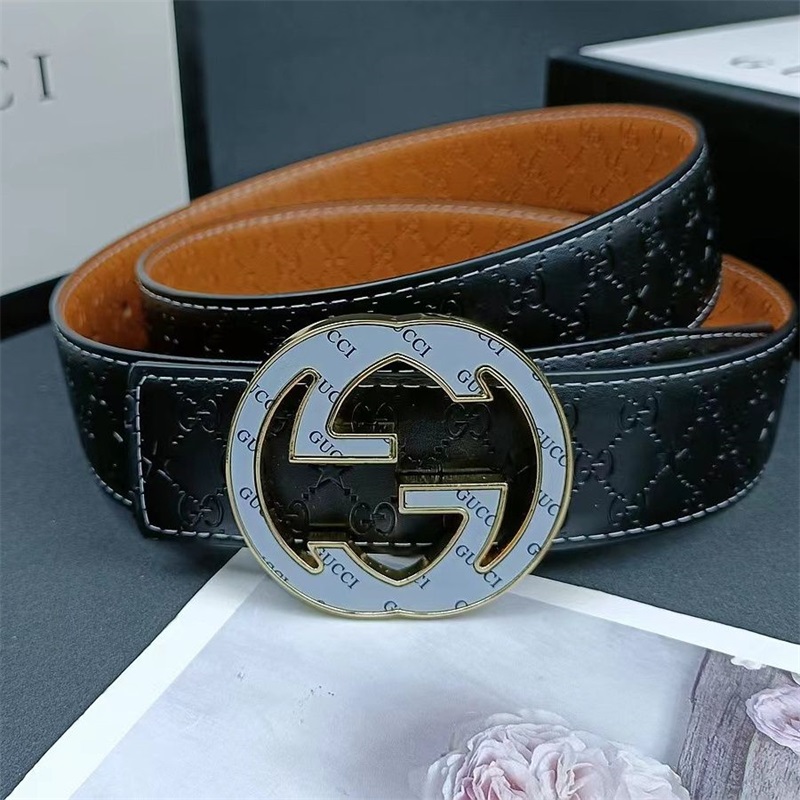 GUCCIメンズ本革ビジネスベルト23 SS93998