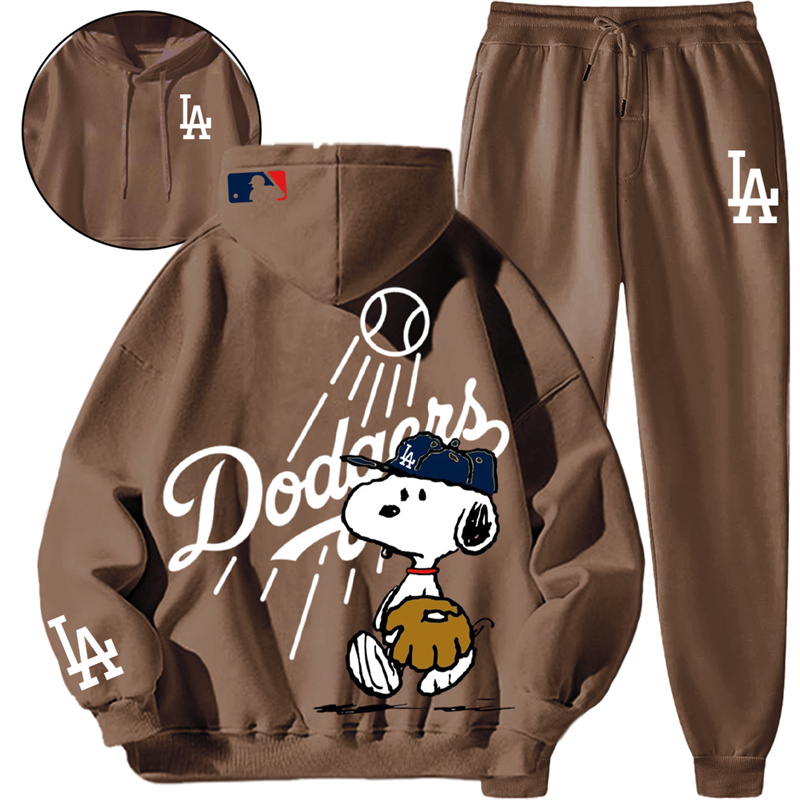 【Los Angeles Dodgers】スポーツ野球の子犬ですパーカーのスーツです