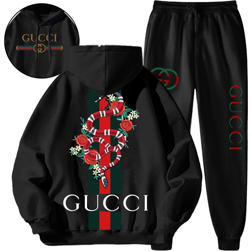 【 Gucci 】デザインがおしゃれなパーカーのセットです