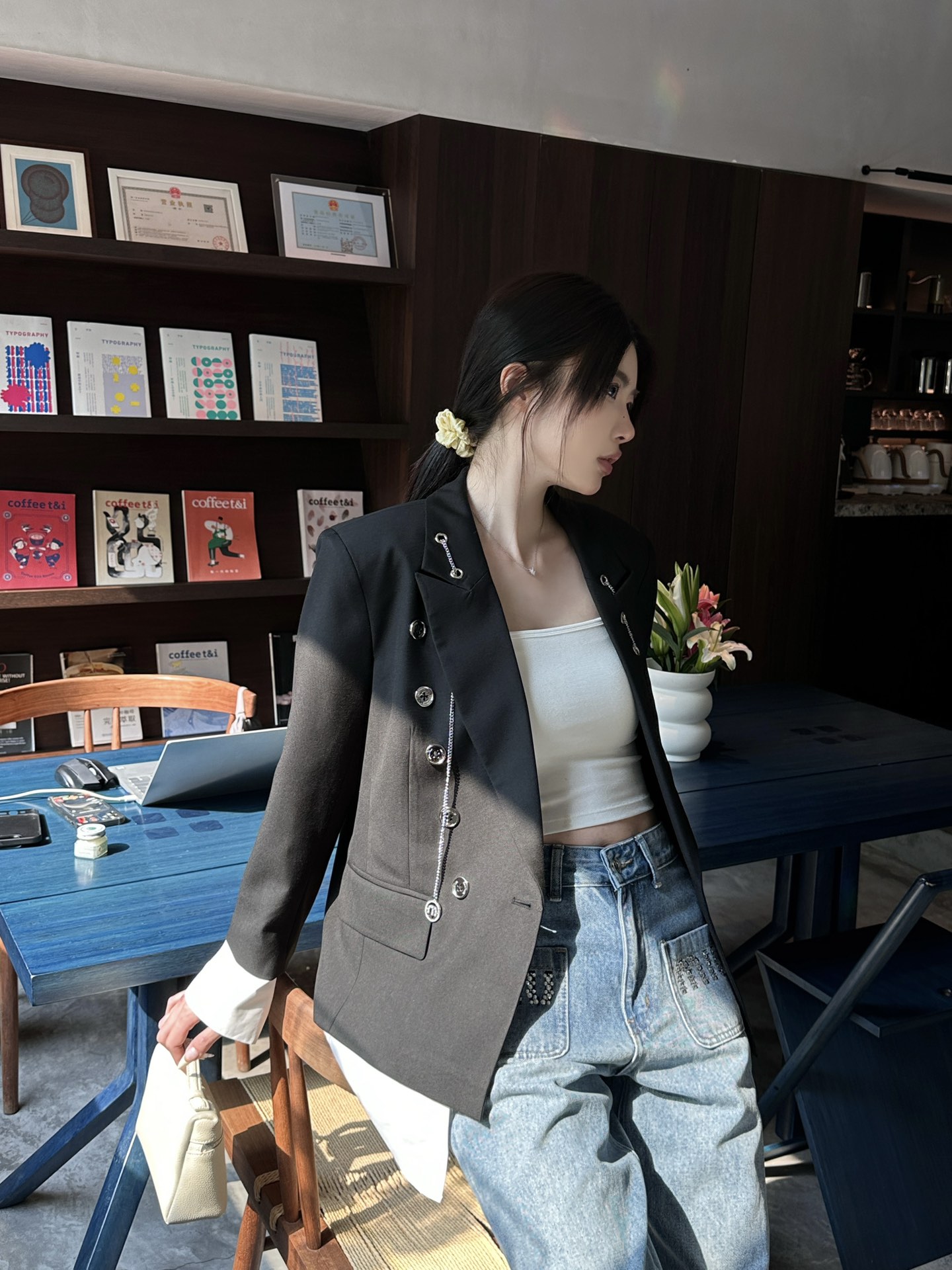 MIUMIU背広のコート SS96787
